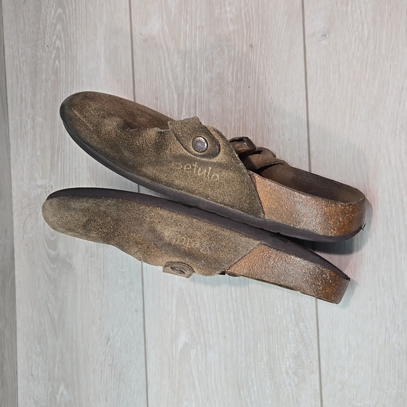 Betula By Birkenstock Women Boston Clog mule Leather Shoes sz 40/9 Narrow - Picture 10 of 15